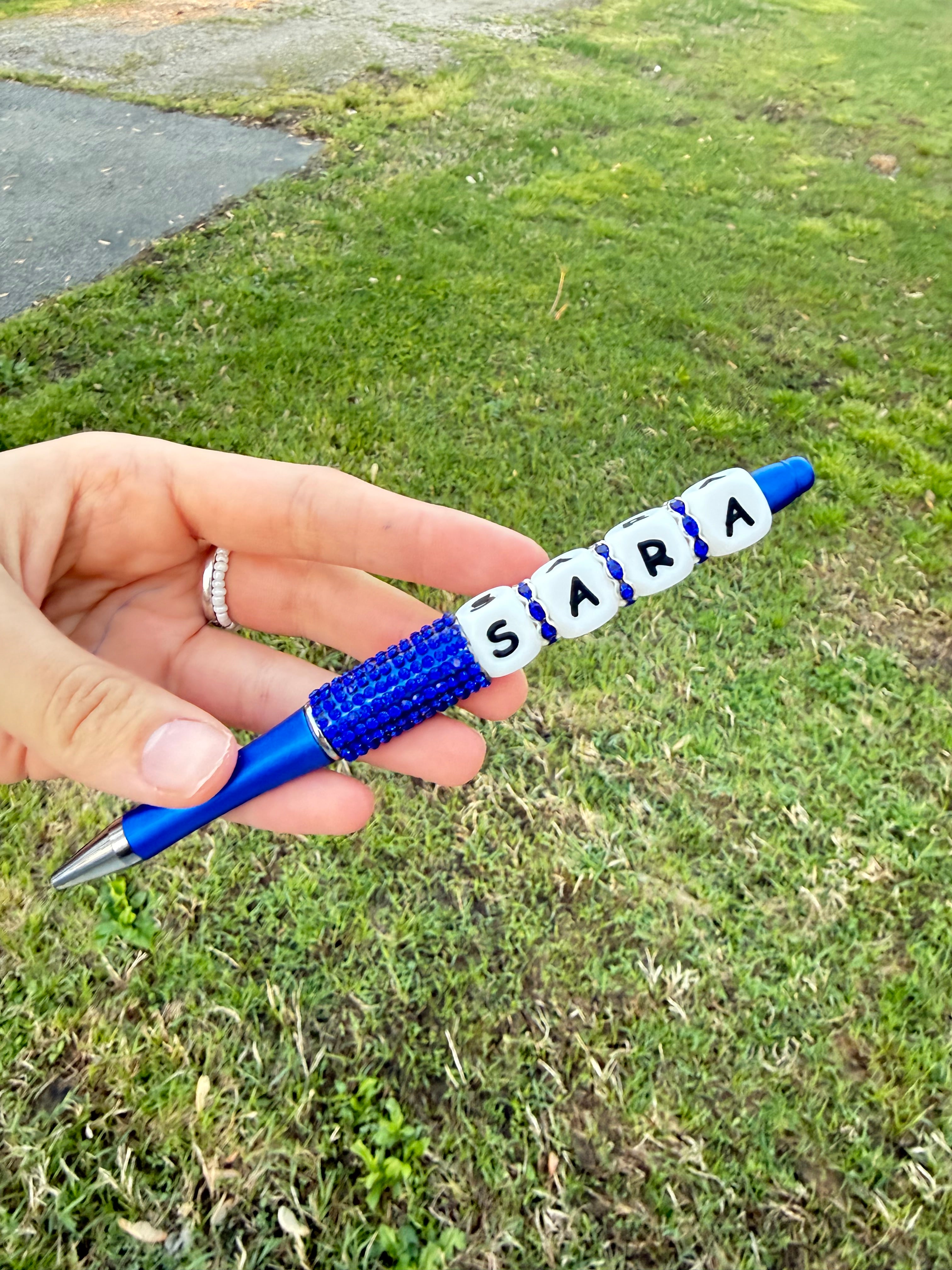 Custom BLING Beaded pen